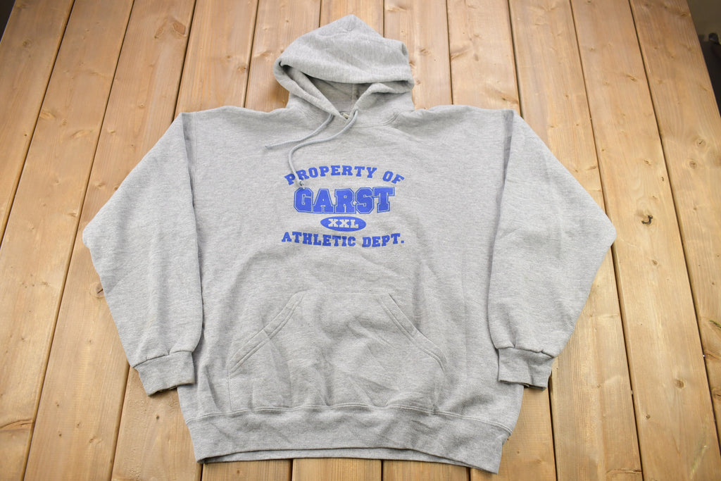 Vintage 1990s Property Of Garst Athletic Dept MJ Soffe Hoodie