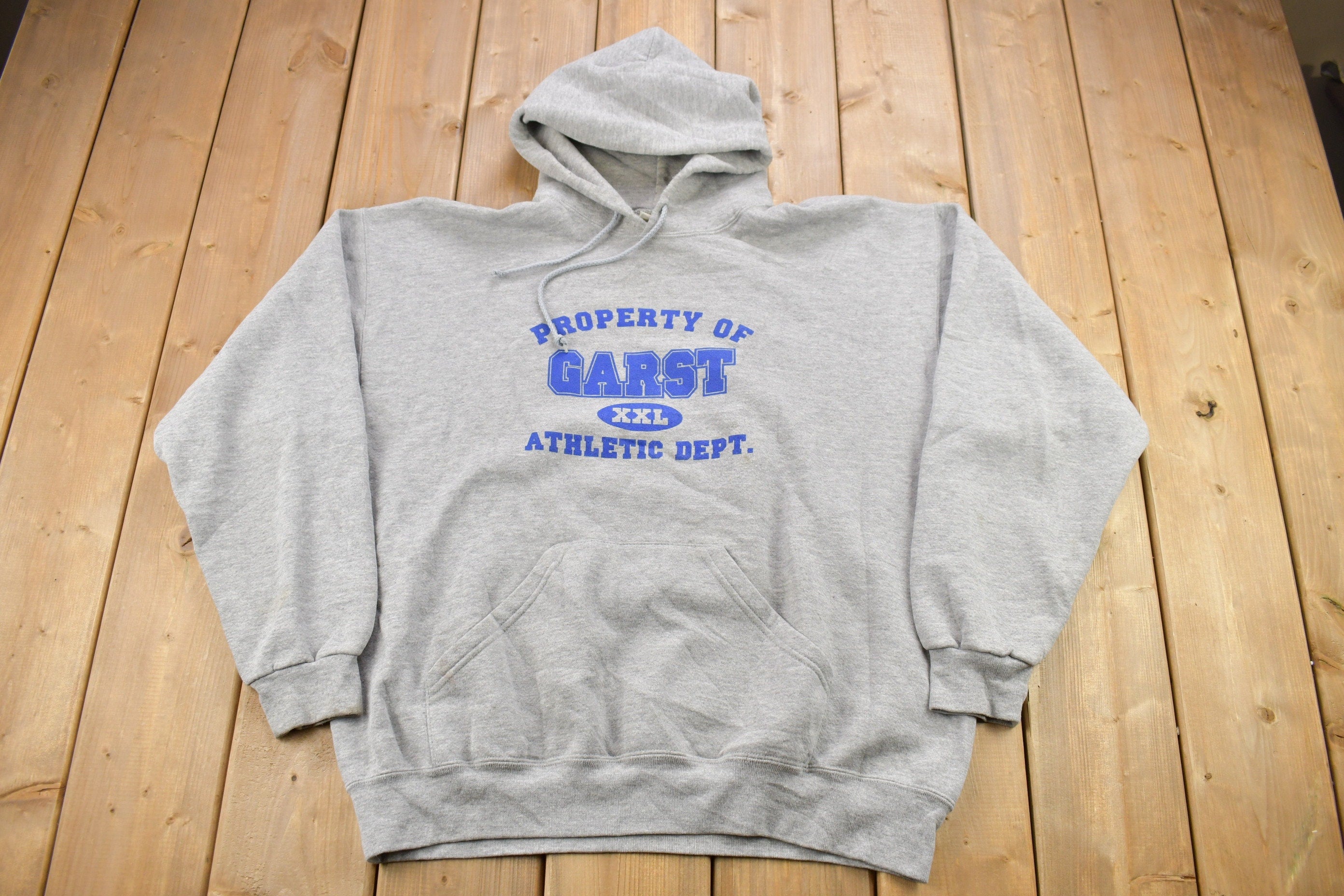Vintage 1990s Property Of Garst Athletic Dept MJ Soffe Hoodie