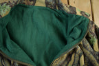 Vintage 1990s Tree Camo Zip Up Fleece Sweater Jacket Men's XL  Outdoors Hunting Gear  Outdoorsman  Cozy Sweatshirt