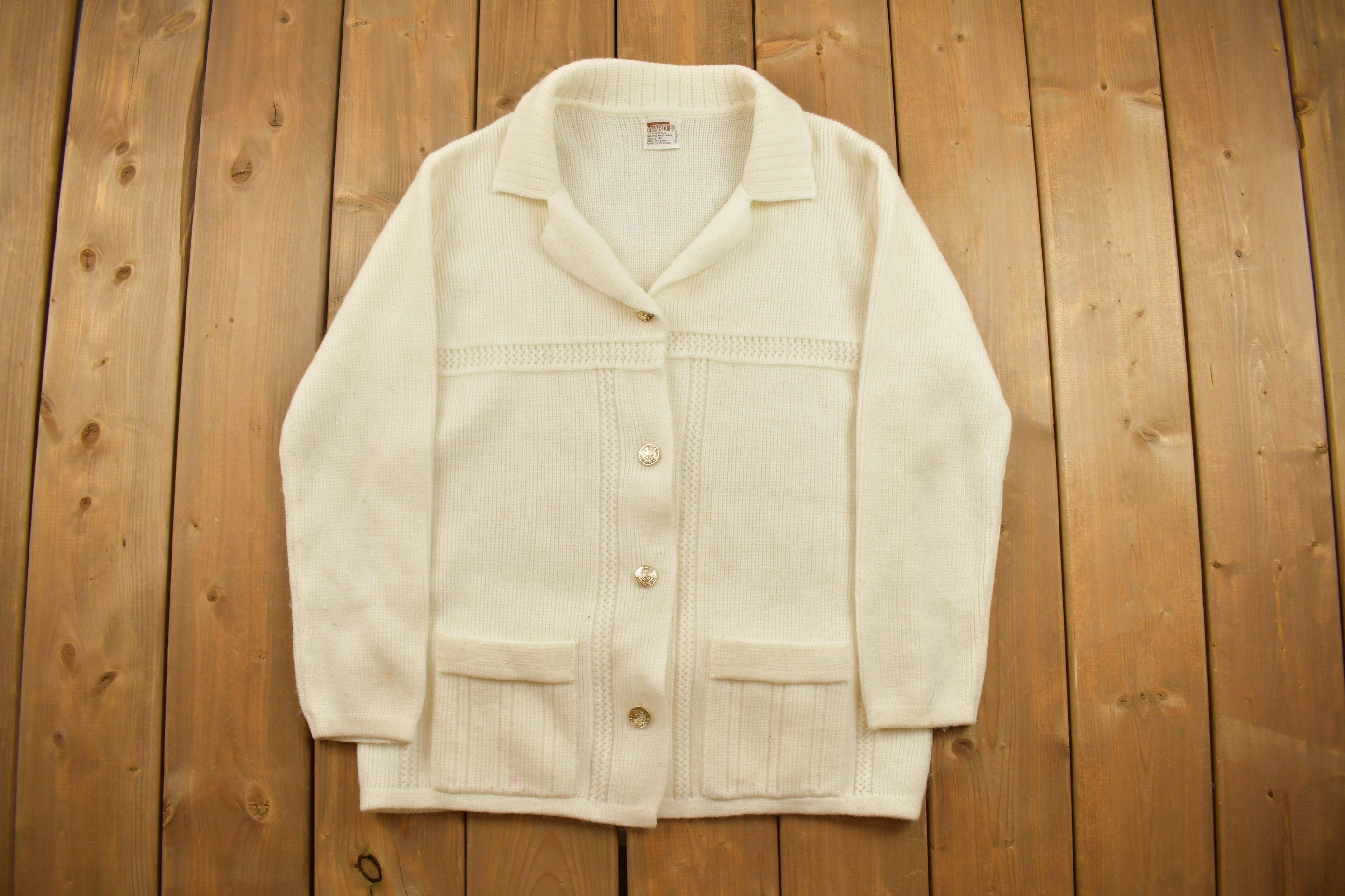 Vintage 1990s Montgomery Ward Cardigan Sweater