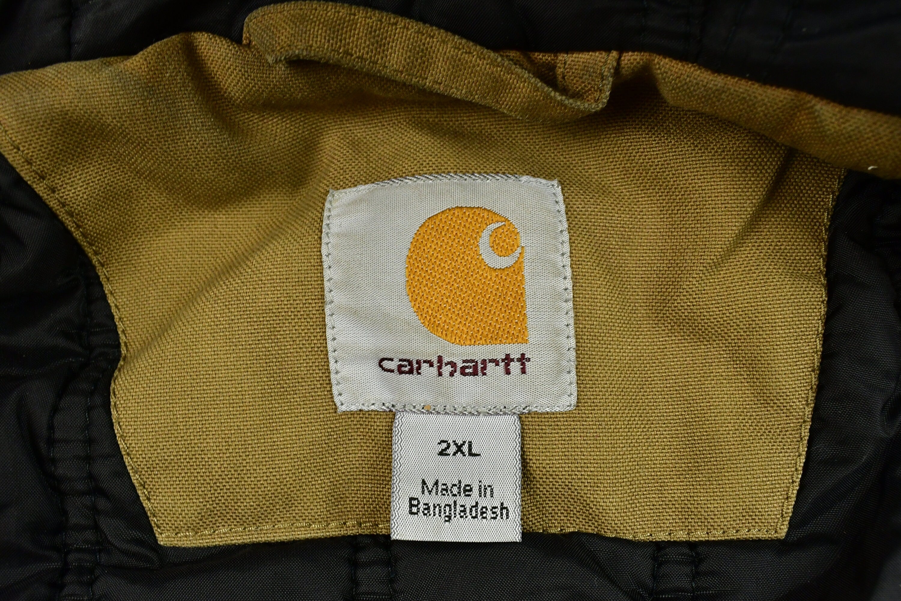 Vintage 90's Carhartt Quick Duck Hooded Jacket