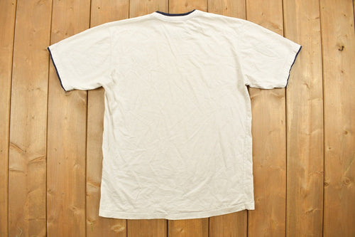 Vintage 1990s Embroidered Puma T-Shirt / 90s / Vintage Streetwear / Graphic T Shirt / Double Neck / Sportswear / Athleisure