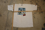 Vintage 1995 T-Shirt ZWI Comic Strip Ice Skating T Shirt