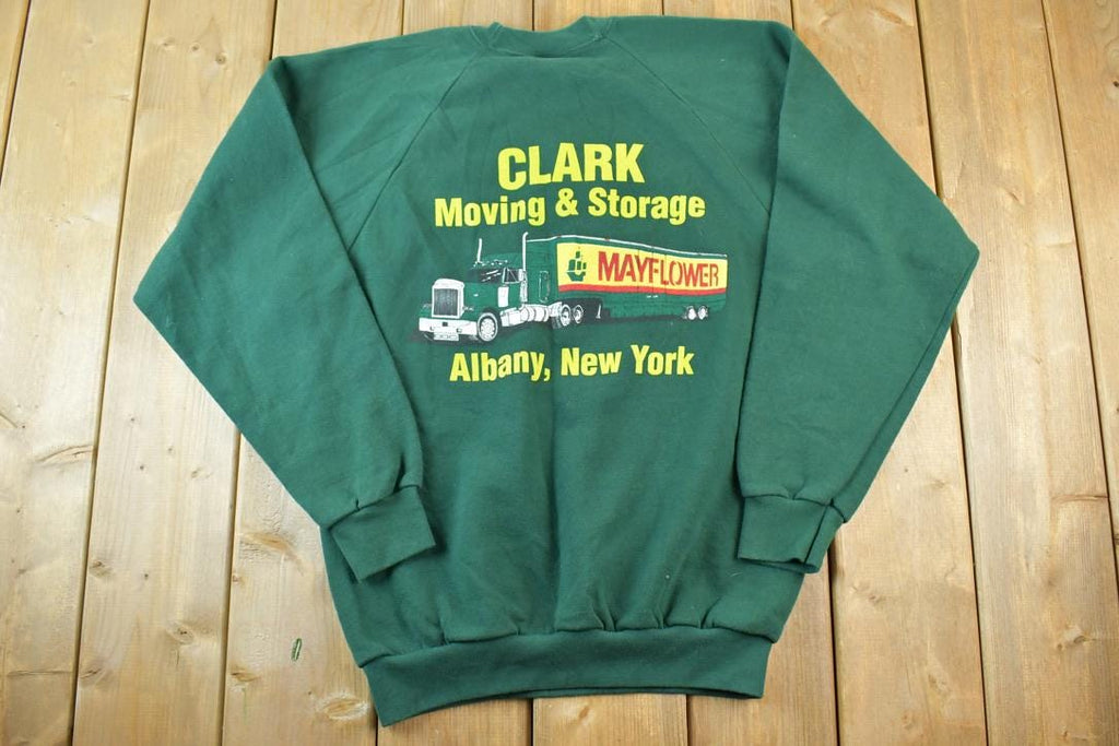 Vintage 1990s Mayflower Transit Crewneck Sweatshirt Made In USA