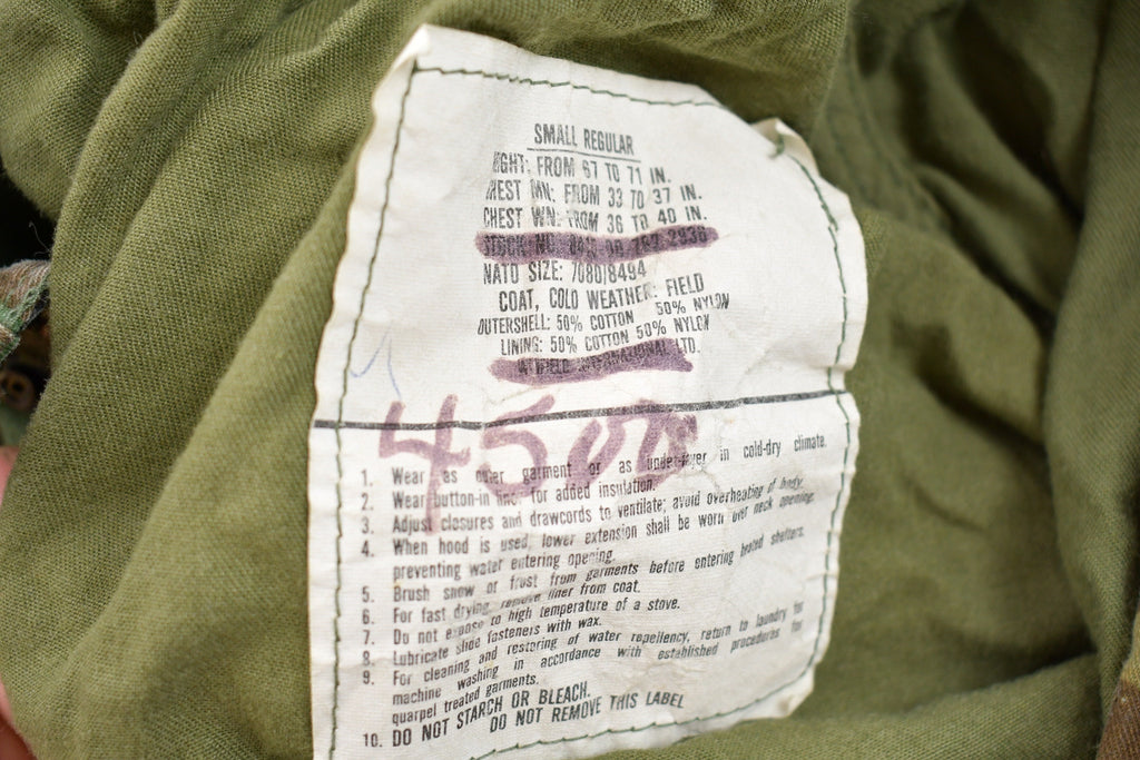 Vintage 2000 Military Camo Field Jacket