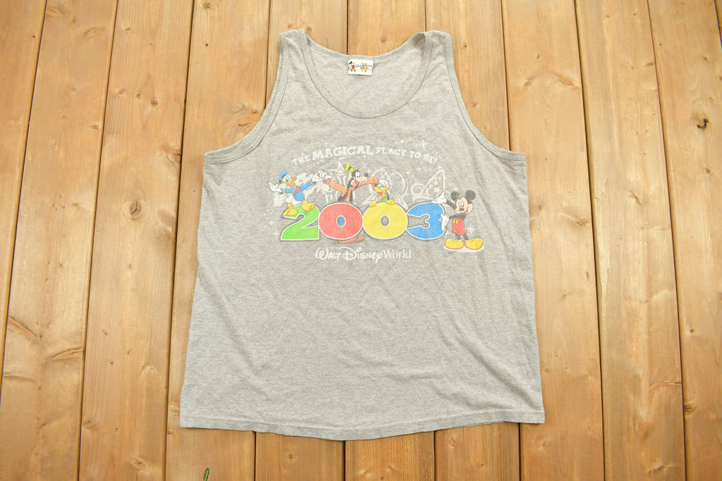 Vintage 2003 Walt Disney World Tank Top Shirt