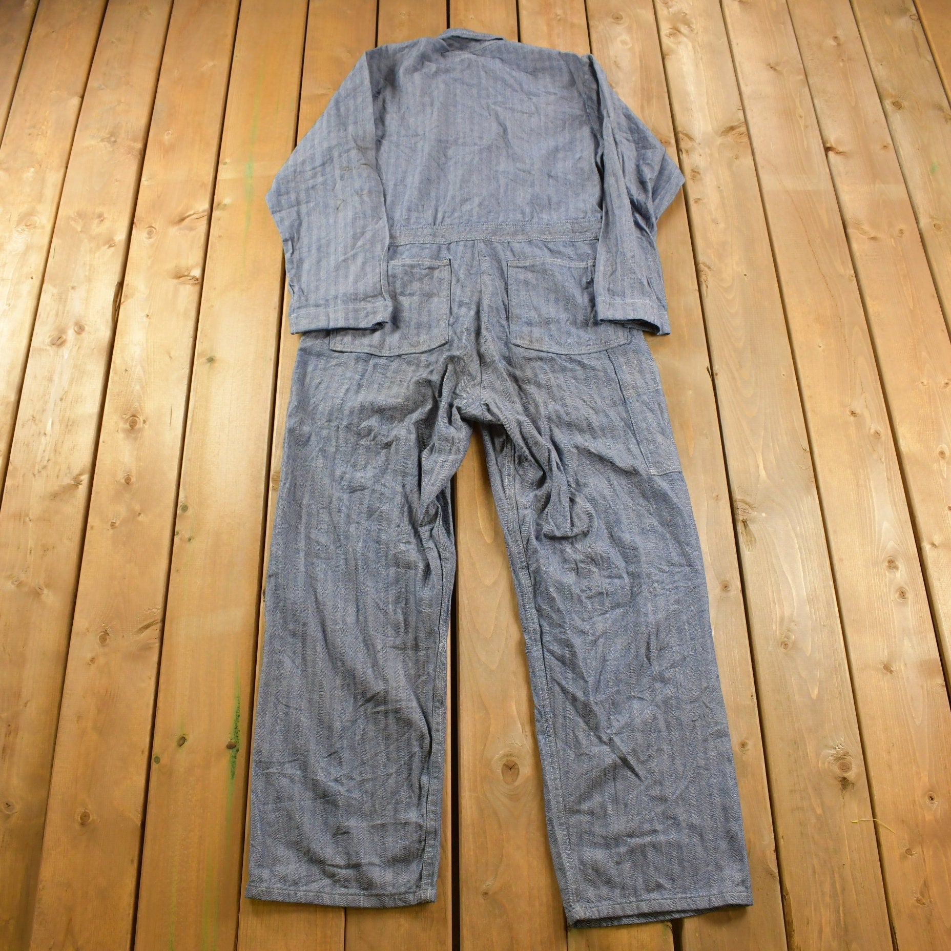 Vintage 1990s Stonecutter Universal Overall Jumpsuit Size 40