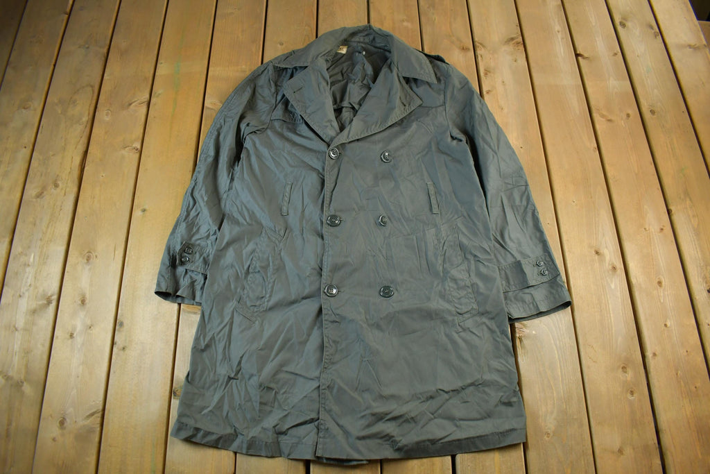 Vintage 1967 Military Raincoat