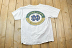 Vintage 1990s Notre Dame Fighting Irish Jansport University Collegiate T-Shirt / NCAA Tee / Americana / Sportswear