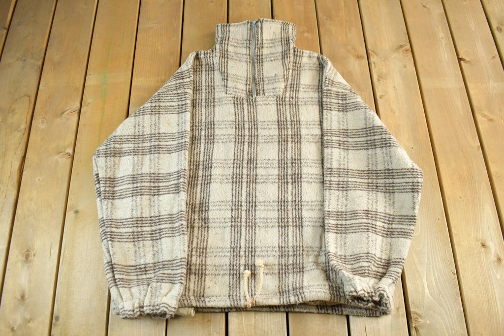 Vintage 1990's Earth Ragz Knit Baja Sweater Men's XL  Vintage 90s Boho Hippie Sweater  Outdoor  Stoner Pullover Sweatshirt