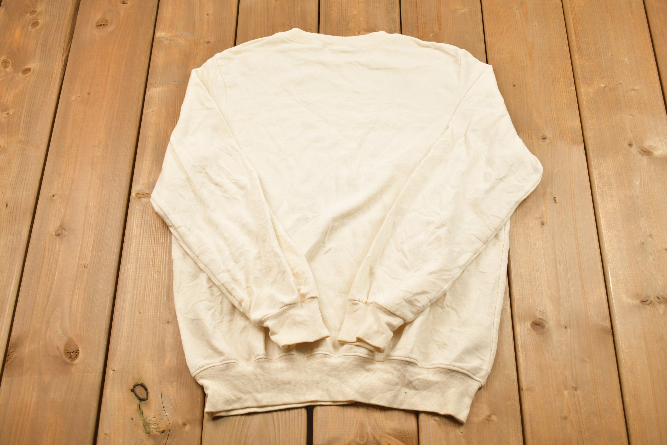 Vintage 1990s Cute Nature Crewneck Sweater