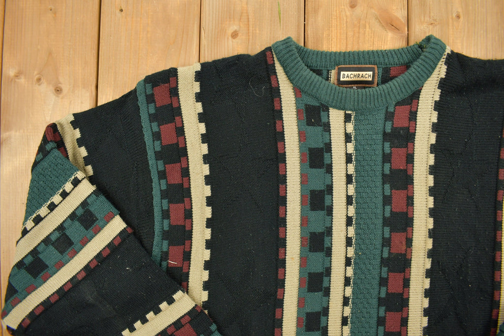 Vintage 1990s Bachrach Knitted Sweater