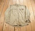 Vintage 1990s L.L Bean Blank Button Up Shirt