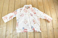 Vintage 1990s Notations See Through Floral Button Up Shirt