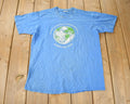 Vintage 1990 Earth Day Single Stitch Graphic T Shirt Made In USA