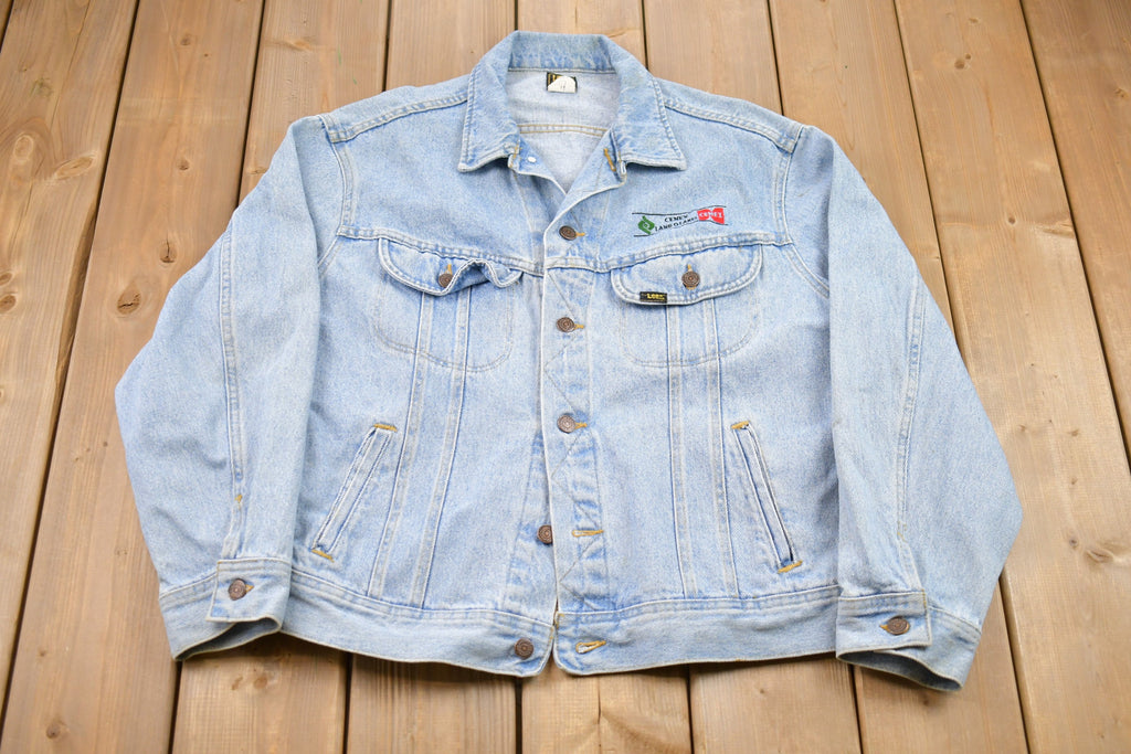 Vintage 1980s Lee Denim Jean Jacket