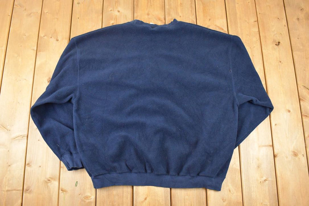 Vintage 1990s Winnie The Pooh And Friends Embroidered Fleece Disney Crewneck Sweater Men's XL