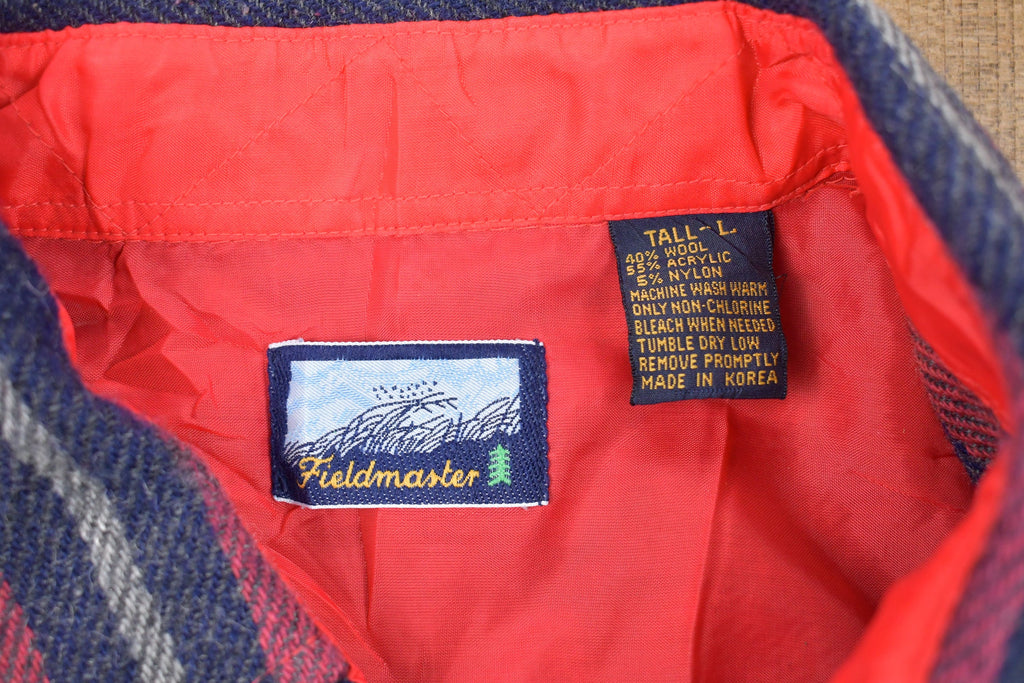 Vintage 1990s Fieldmaster Lined Button Up Shirt