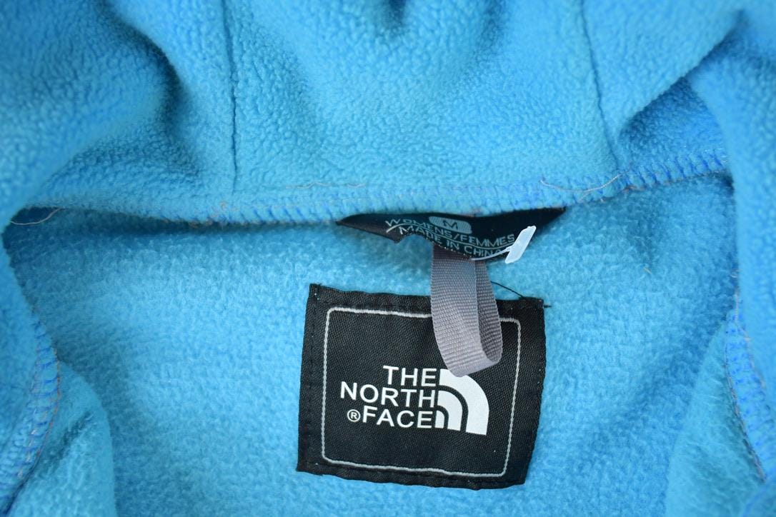 Vintage 1990s The North Face Womens Hooded Fleece Sweater
