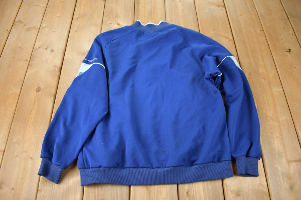 Vintage 1980s Pro Kennex The World Is Your Playground Zip Up Sweatshirt
