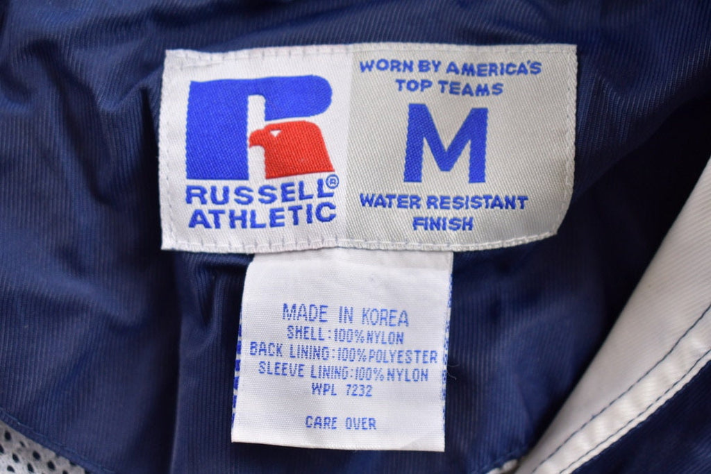 Vintage 1990s Penn State Russell Athletic Half Zip Windbreaker Jacket