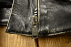 Vintage 1998s Fringed Leather Motorcycle Jacket