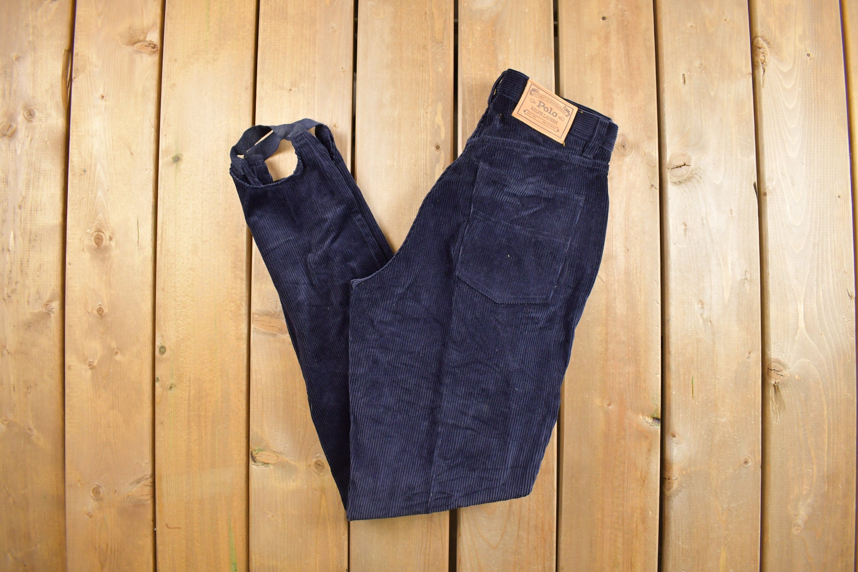 Vintage 1980s Polo Lauren Ralph Lauren Corduroy Pants Size 29 x 32