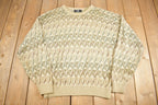 Vintage TSR USA Abstract Knit Sweater