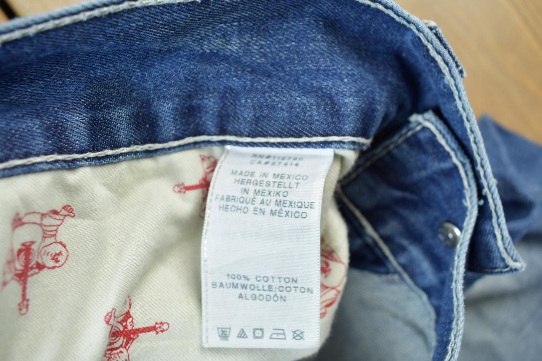 Vintage Y2K True Religion Denim Jeans Size 36x32
