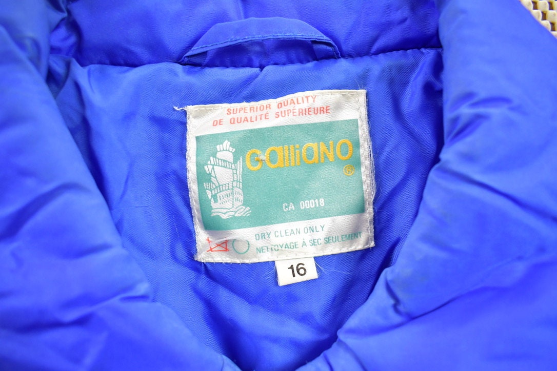 Vintage 1980s Calliano Puffer Jacket