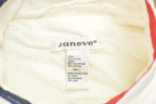 Vintage 1980s Janeve Abstract Full Zip Windbreaker Jacket