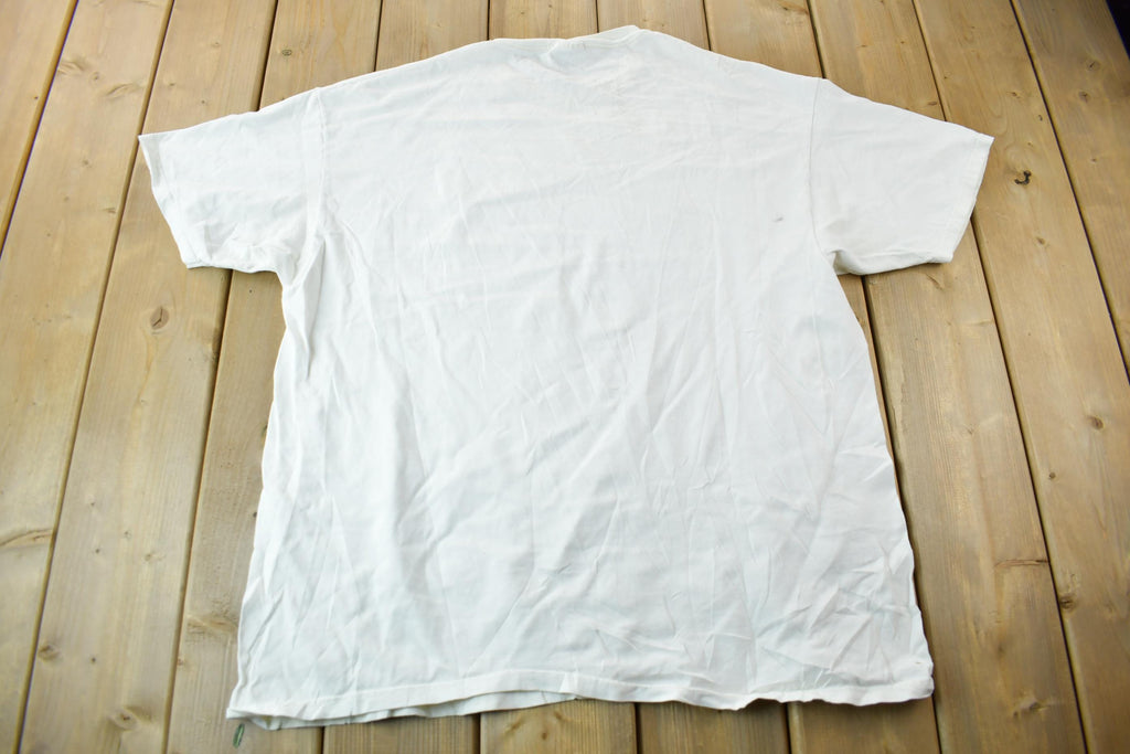 Vintage 1990s Charles Charles Single Stitch Art Graphic T-Shirt
