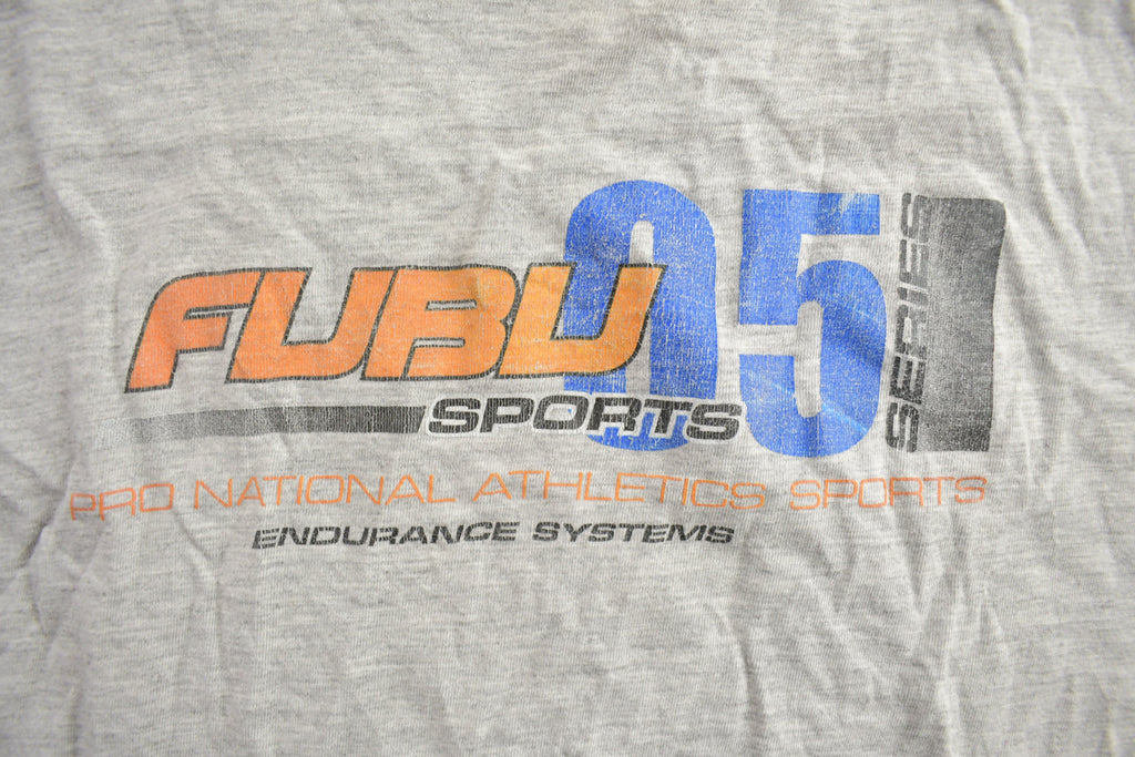 Vintage 1990s FUBU Sports Graphic Long Sleeve Shirt