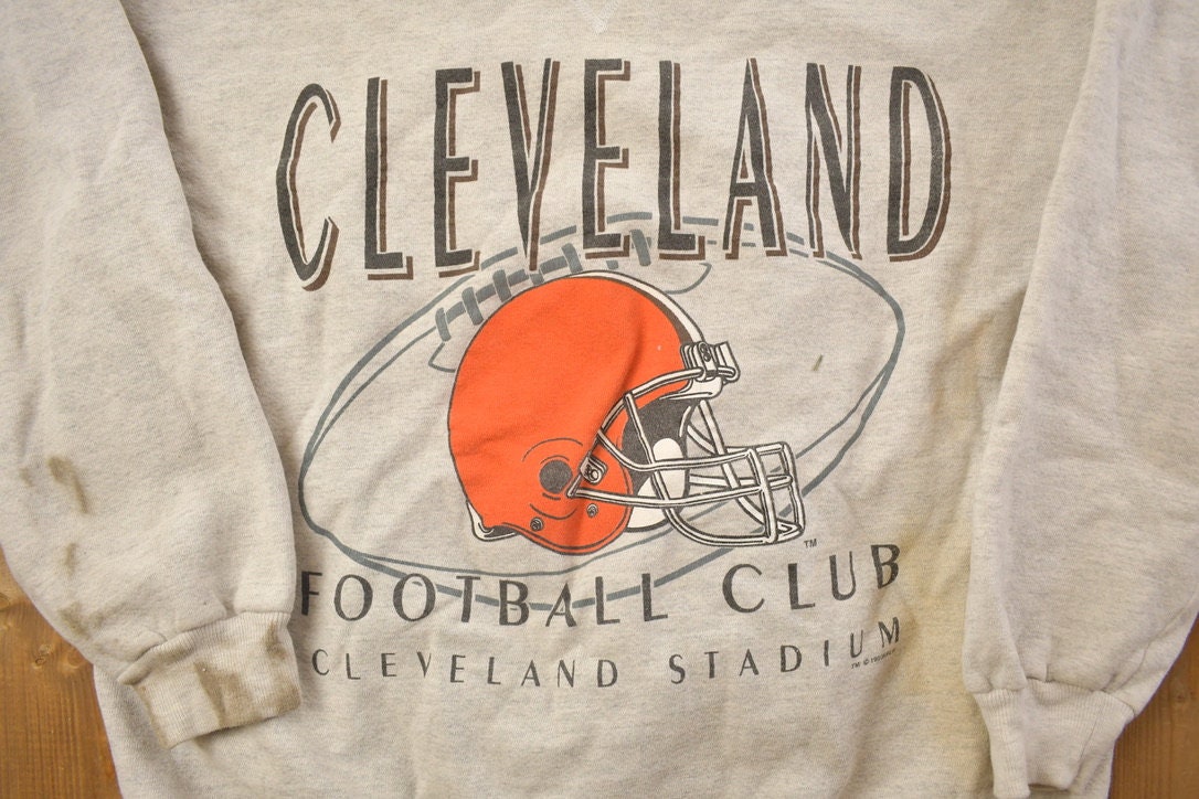 Vintage 1990s Cleveland Browns NFL Crewneck Sweatshirt