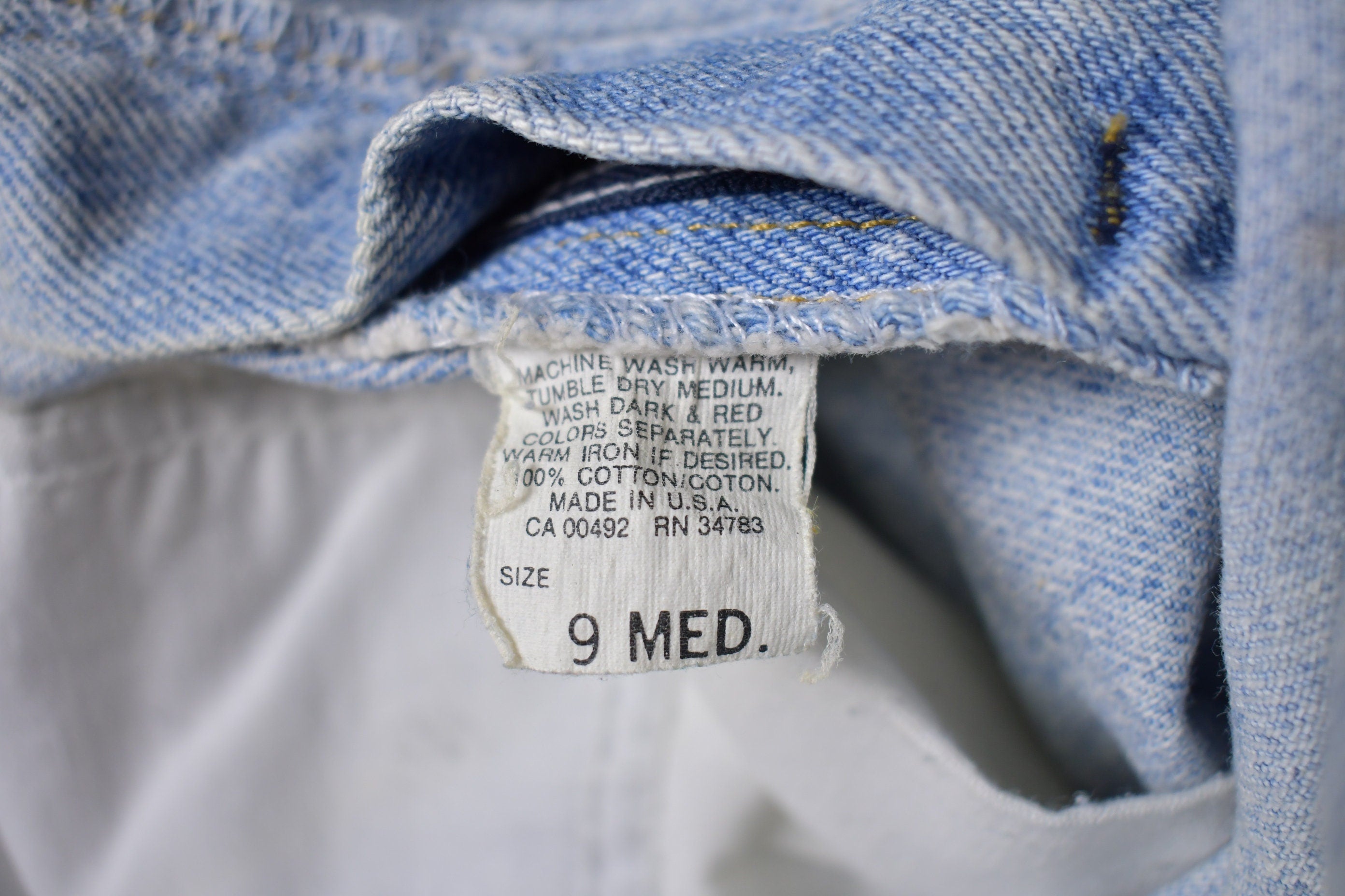 Vintage 1990s Lee Jean Shorts 28 x 6.5