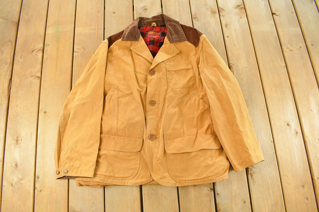 Vintage 1950s Sears Cumberland Hunting Jacket Men's Large