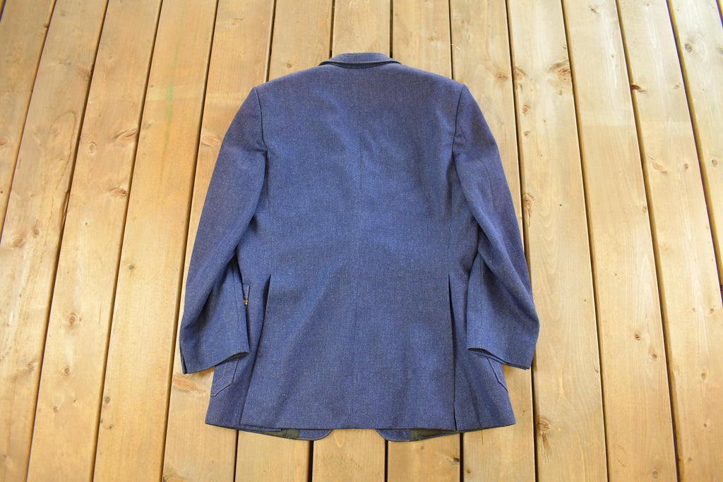 Vintage 1970s Monte Factor Jerry Rothschild Denim Blazer Jacket Men's Medium