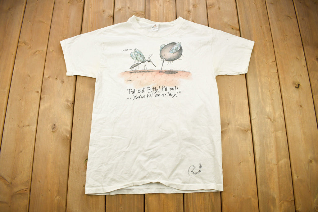 Vintage 1982 Mosquito Comic Graphic T Shirt