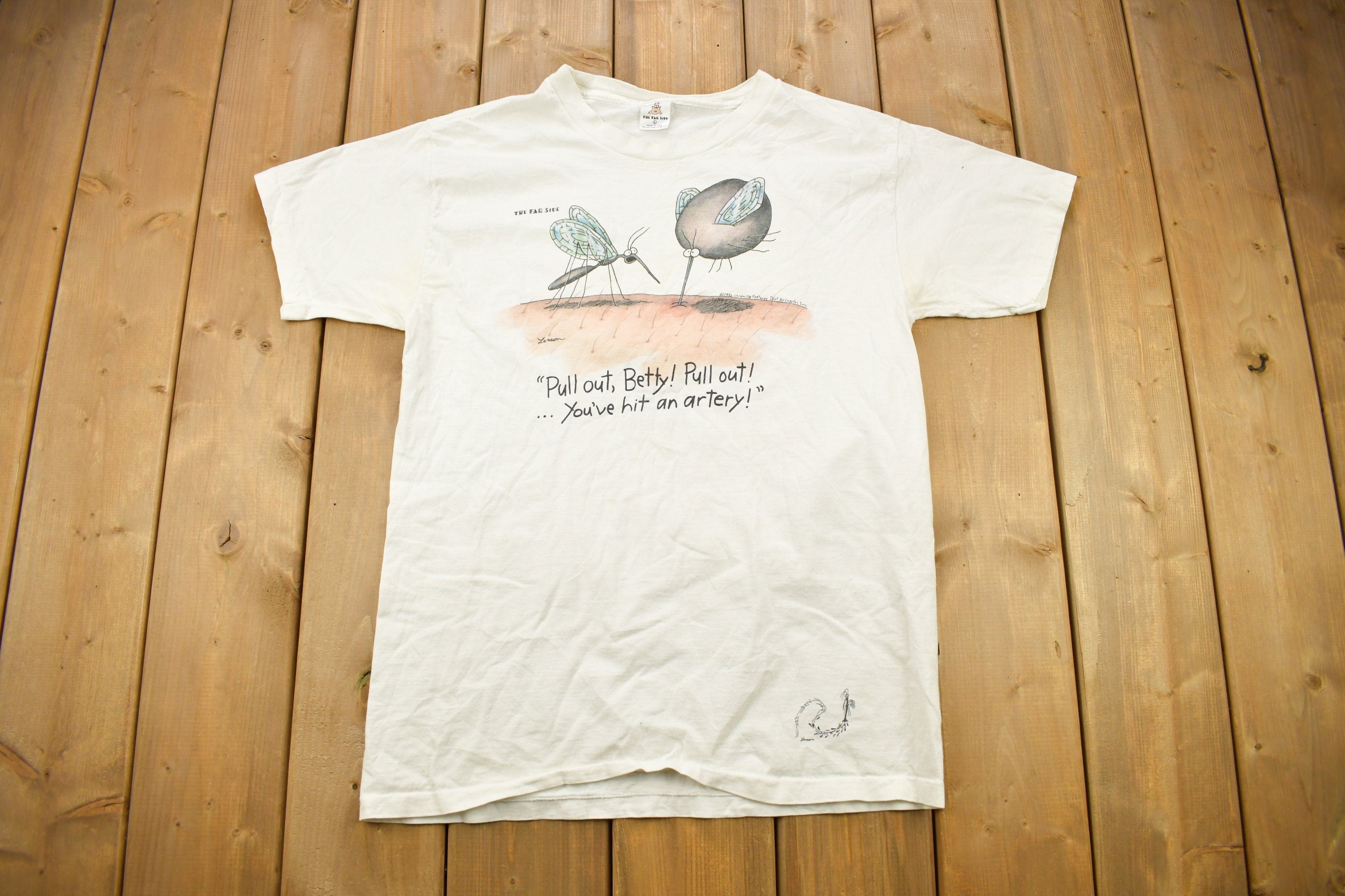 Vintage 1982 Mosquito Comic Graphic T Shirt