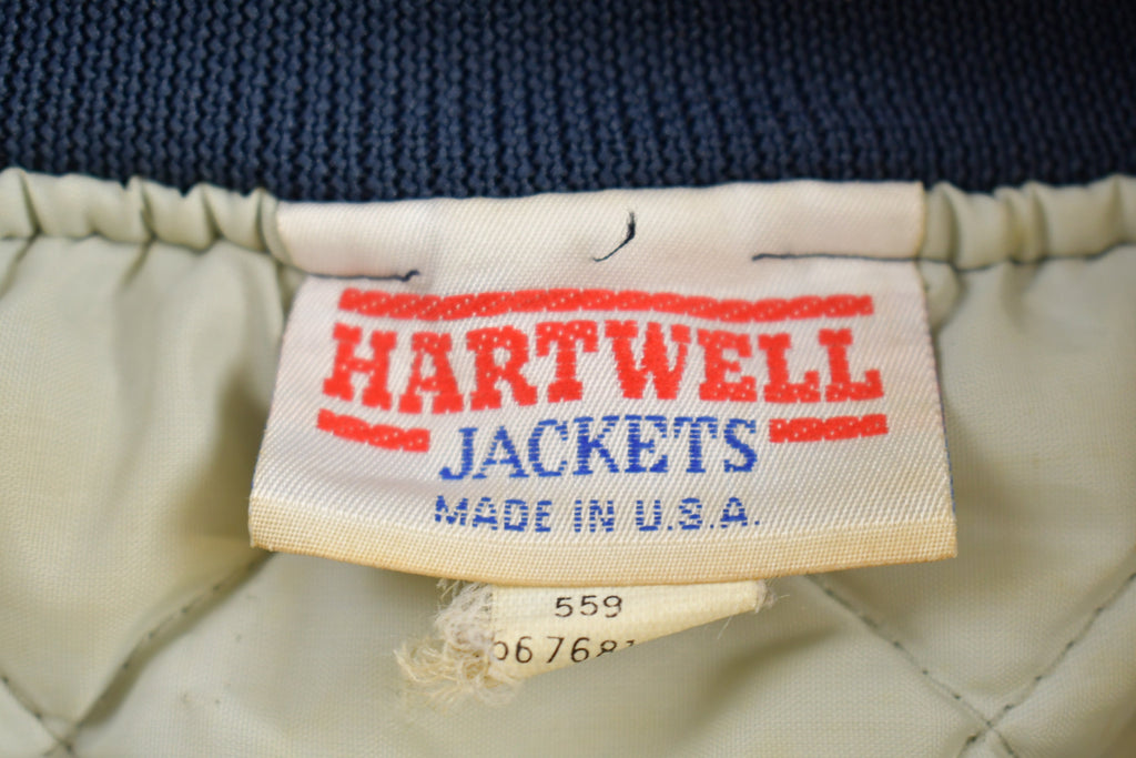 Vintage 1980s Hartwell Jackets Juniata Basketball Bomber Jacket