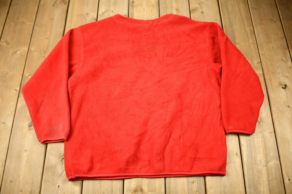 Vintage 1990s Walt Disney World Embroidered Fleece Crewneck