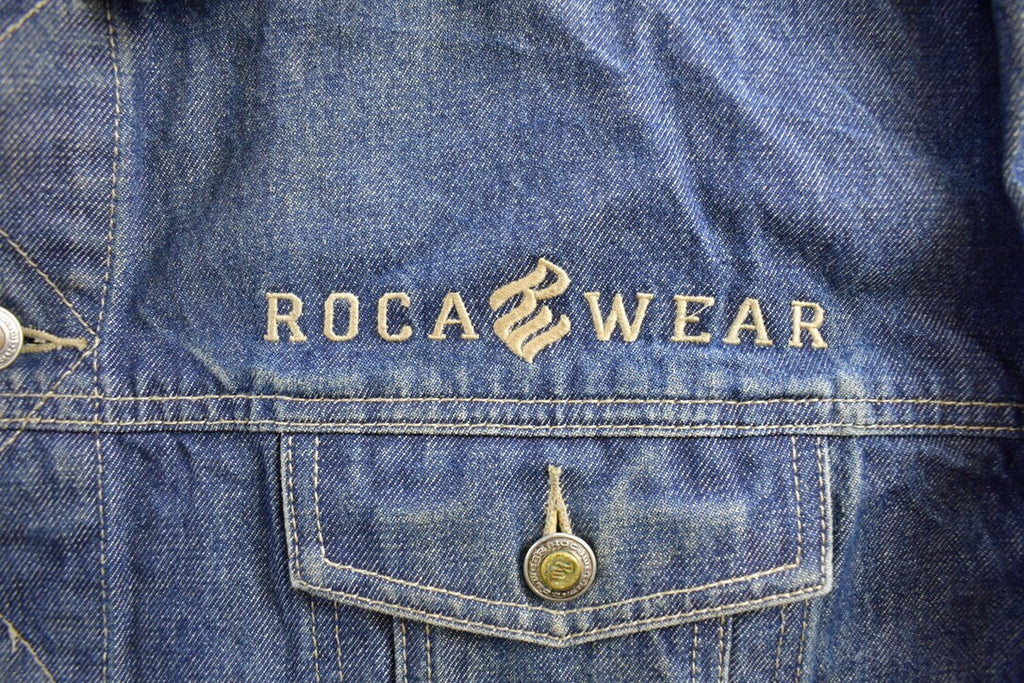 Vintage 1990s Roca Wear Denim Jean Jacket