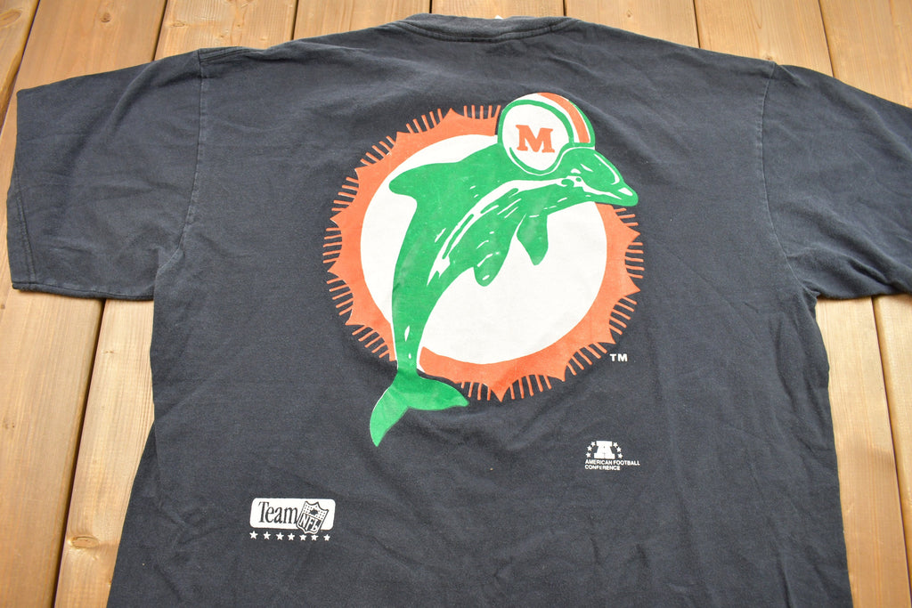 Vintage 1990s Miami Dolphins NFL Football T-Shirt
