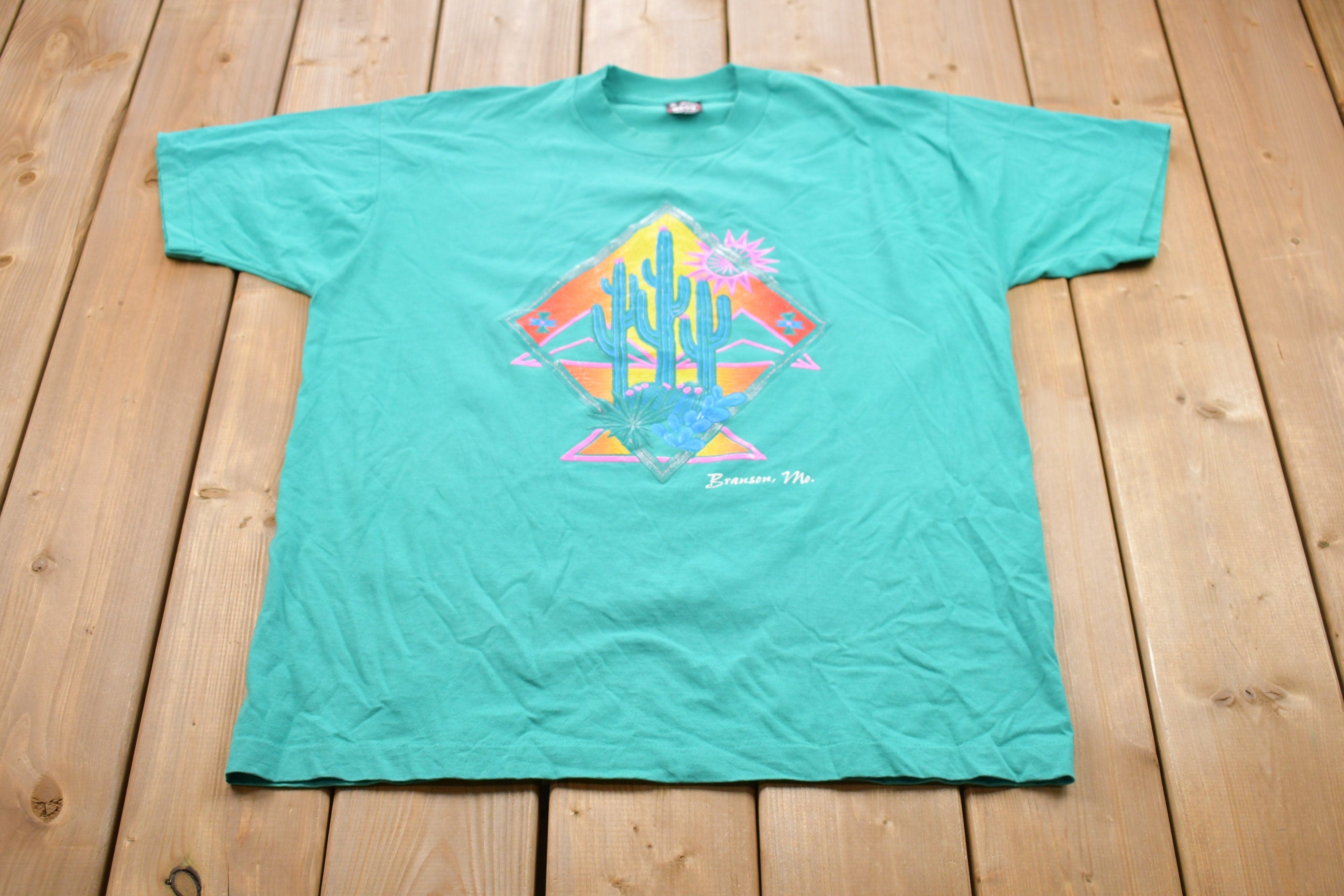 Vintage 1990s Branson Montana Graphic T-Shirt