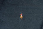 Vintage 1990s Polo Ralph Lauren Quarter Button Up Long Sleeve Rugby Style Shirt