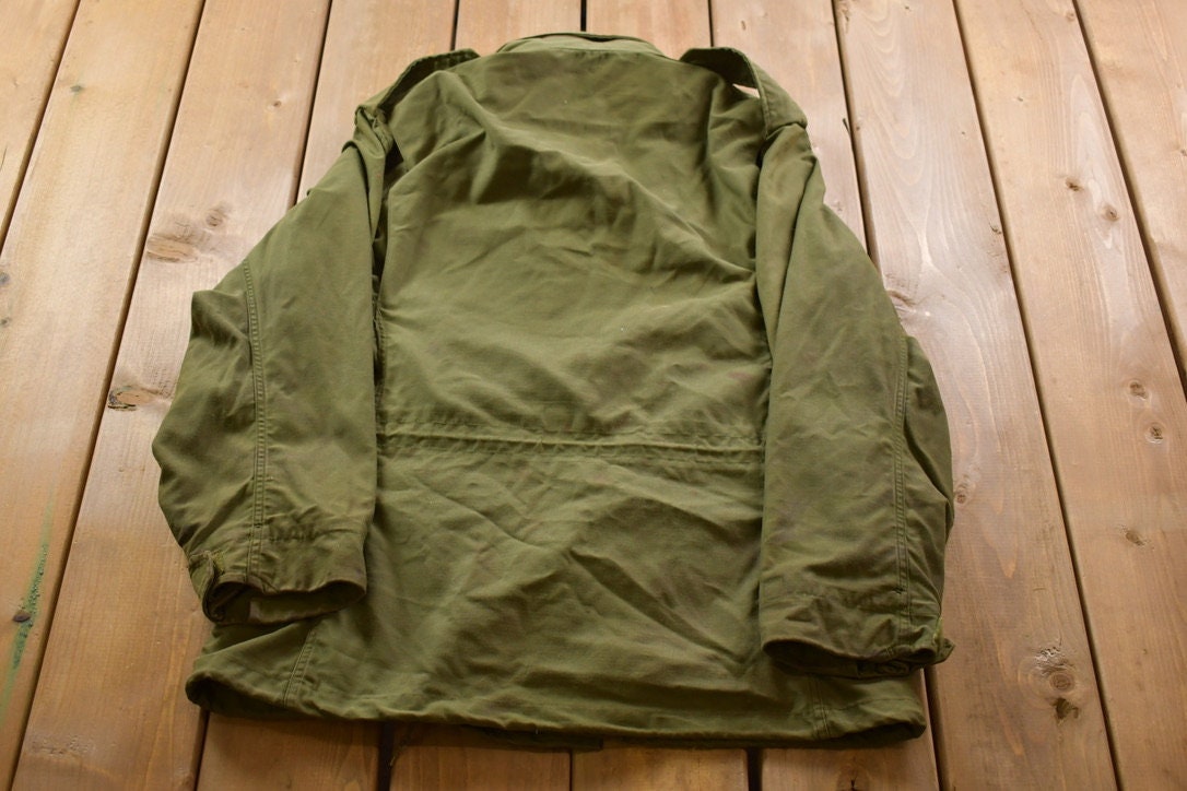 Vintage 1977 Military Cold Weather Field Coat