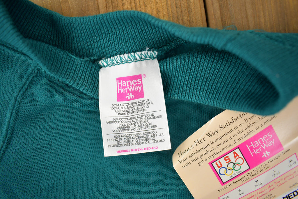 Vintage 1990s Deadstock Hanes Herway Blank Crewneck Sweatshirt