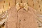Vintage 1980s Jeno De Paris Sheep Skin Shearling Coat Size 44