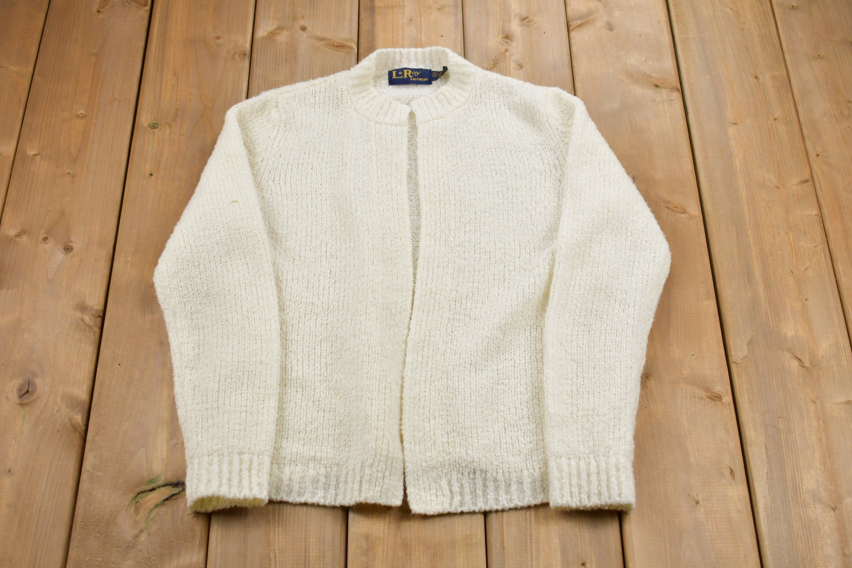 Vintage 1980s LeRoy Knitted Sweater