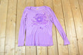 Women Vintage Vigoss Y2K Tee Shirt / Vigoss Grunge Skull Print / Contrast Stitch / Internet Famous Clothing / Over Dyed